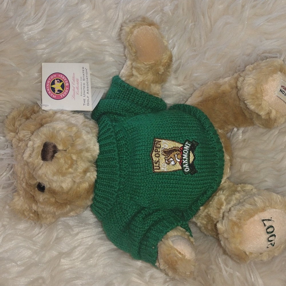 Vintage 2007 US Open Oakmont Teddy Bear